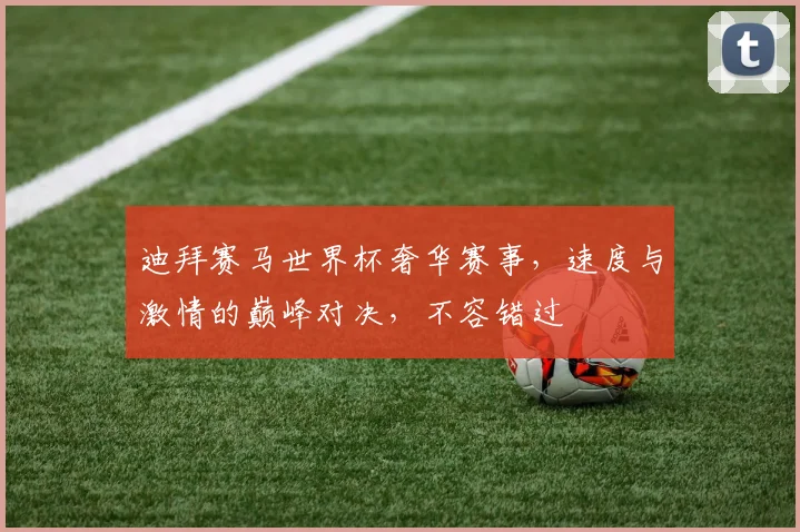 迪拜赛马世界杯奢华赛事，速度与激情的巅峰对决，不容错过